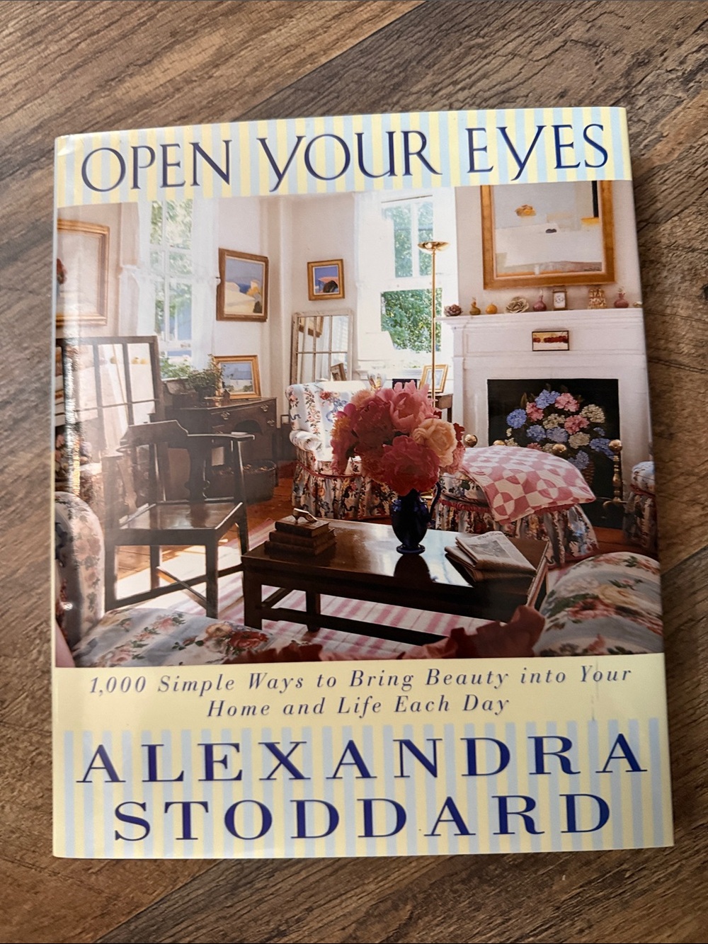 Open Your Eyes - Home Accents Book (Yellow/Blue Cover)